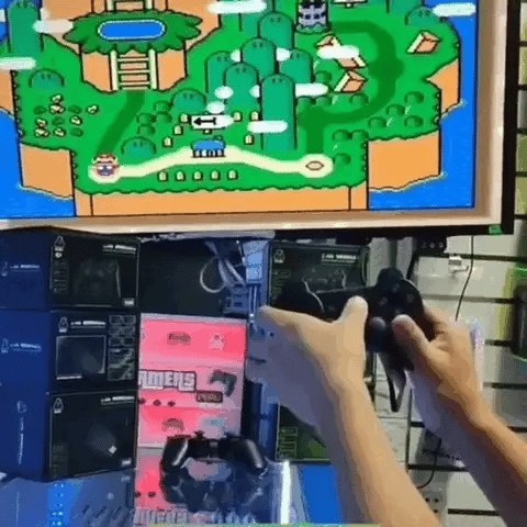 CONSOLA RETRO KING:  MÁS DE 10,000 JUEGOS CLÁSICOS  UN VIAJE ÚNICO AL PASADO